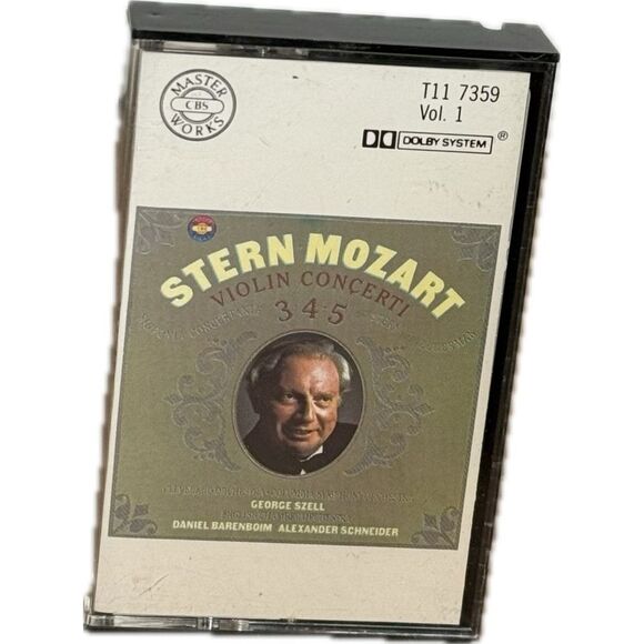 Stern Mozart Violin Concerti Cassette - Picture 1 of 4